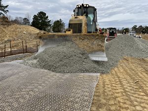 Echo Farms Roadway Construction image