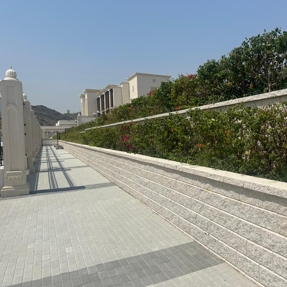 Tensar Aesthetic Landscape Walls for Khorfakkan University image