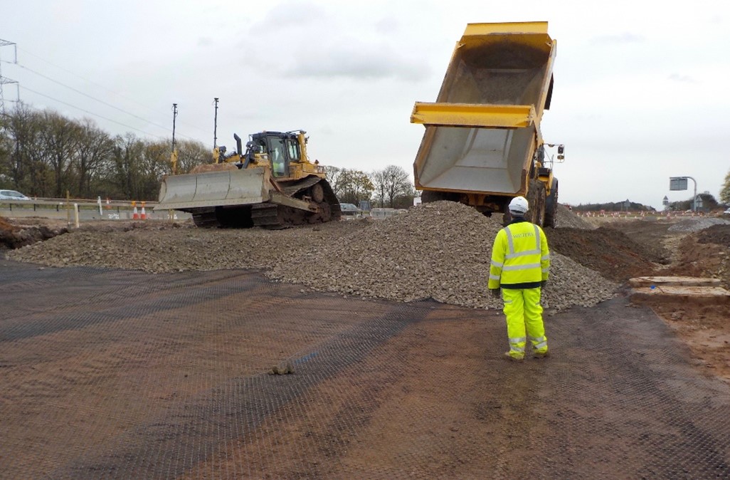 The A556 project in Cheshire