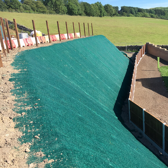 Steep Slope Reinforcement & Geogrid Stabilisation