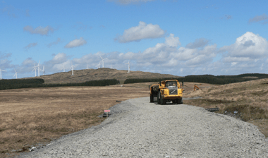 Creating stable ground for onshore windfarms