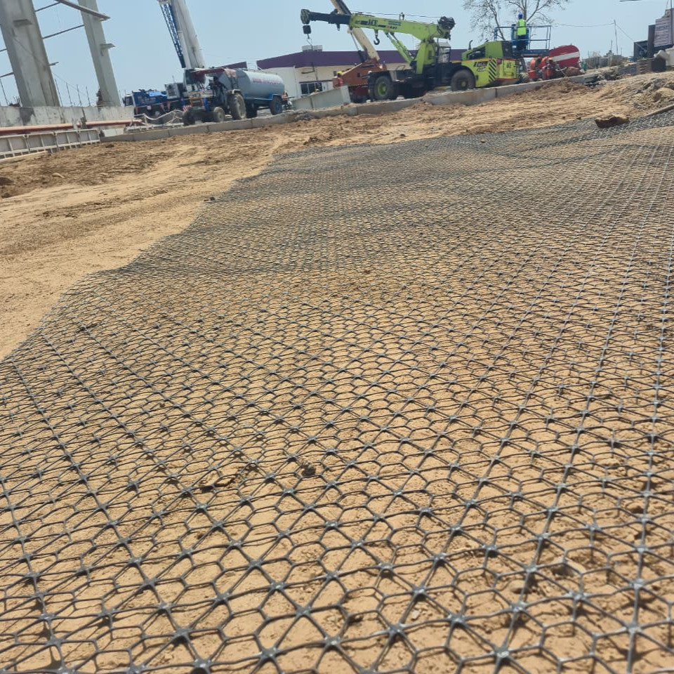 Subgrade Stabilisation at RCPL Industrial Plant using Tensar® H-Series image